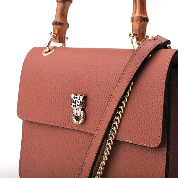 Shoulder Bags Women Moda In Pelle Larch Bag Tan Leather