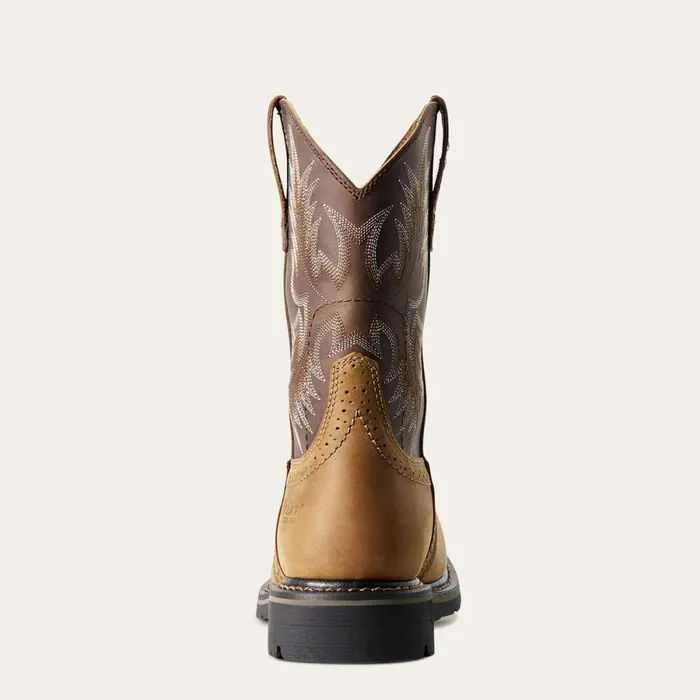 Sierra Wide Square Toe Steel Toe Work Boot Aged Bark Men Ariat Work Boots Sierra Wide Square Toe Steel Toe Work Boot Aged Bark Men Ariat Work Boots