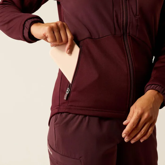Sina Fleece Scrub Jacket Winetasting Women Ariat Scrubs Sina Fleece Scrub Jacket Winetasting Women Ariat Scrubs
