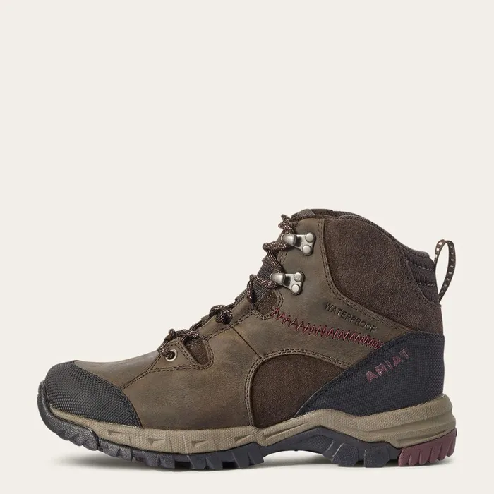 Skyline Mid Waterproof Dark Brown Women Ariat Hiking Boots and Shoes Skyline Mid Waterproof Dark Brown Women Ariat Hiking Boots and Shoes