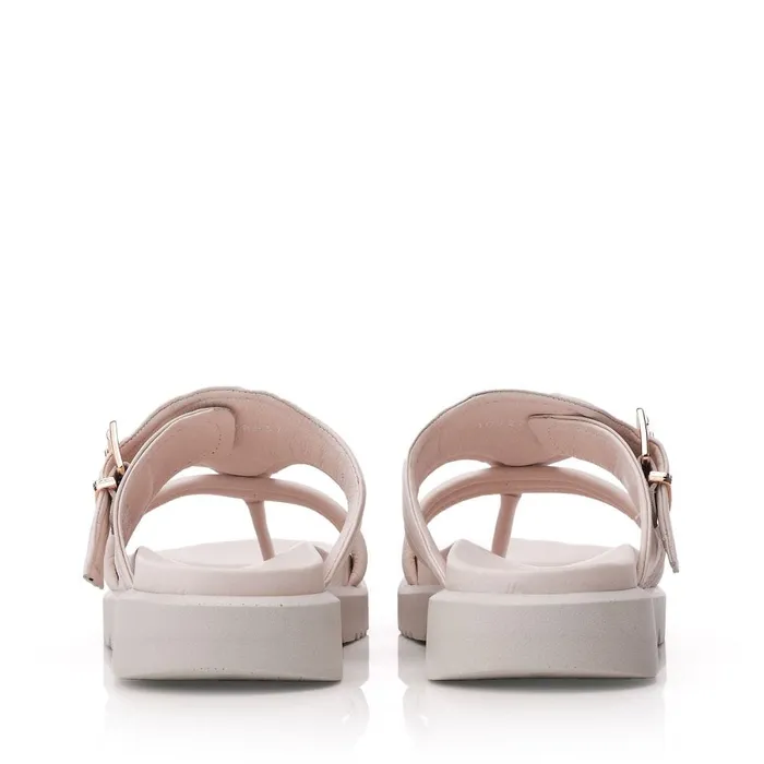 Slider Sandals Women Moda In Pelle Shoon Sh Impost Off White Leather Slider Sandals Women Moda In Pelle Shoon Sh Impost Off White Leather