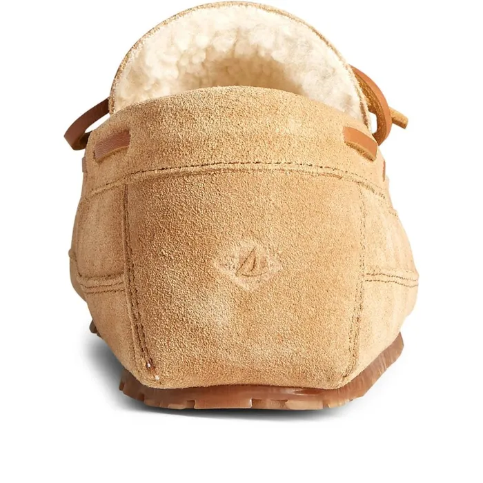 Slippers and Moccasins Men Sperry Brandon Trapper Moccasin Slipper Cinnamon