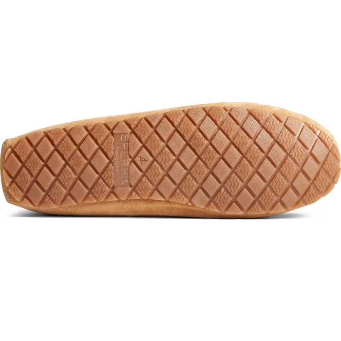 Slippers and Moccasins Men Sperry Brandon Trapper Moccasin Slipper Cinnamon