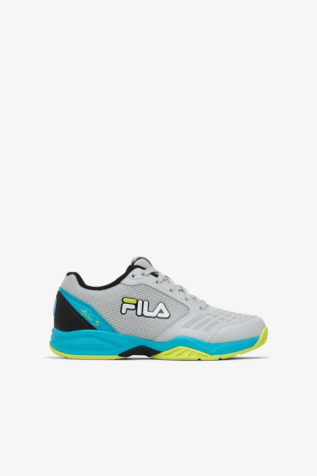 Sneakers Kids Fila Kids039 Axilus 3 Jr 092 Glacier Gray Scuba Blue Evening Primrose