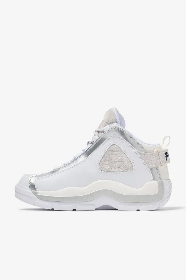Sneakers Men Fila Grant Hill 2 Suede Festa 101 Blanc De Blancwhitemetallic Silver Sneakers Men Fila Grant Hill 2 Suede Festa 101 Blanc De Blancwhitemetallic Silver