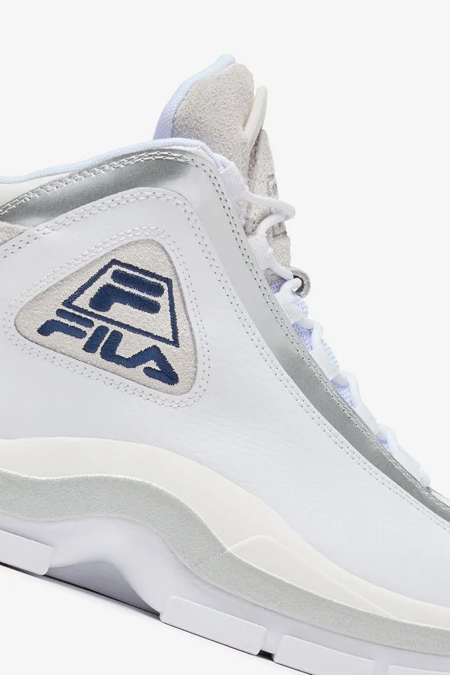 Sneakers Men Fila Grant Hill 2 Suede Festa 101 Blanc De Blancwhitemetallic Silver Sneakers Men Fila Grant Hill 2 Suede Festa 101 Blanc De Blancwhitemetallic Silver
