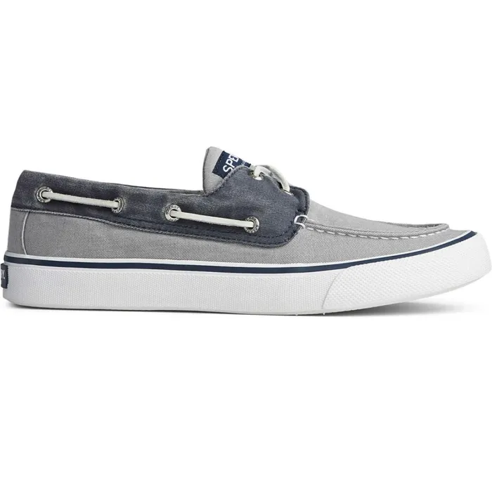 Sneakers Men Sperry Bahama II Sneaker Salt Washed Greynavy