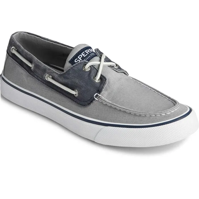 Sneakers Men Sperry Bahama II Sneaker Salt Washed Greynavy