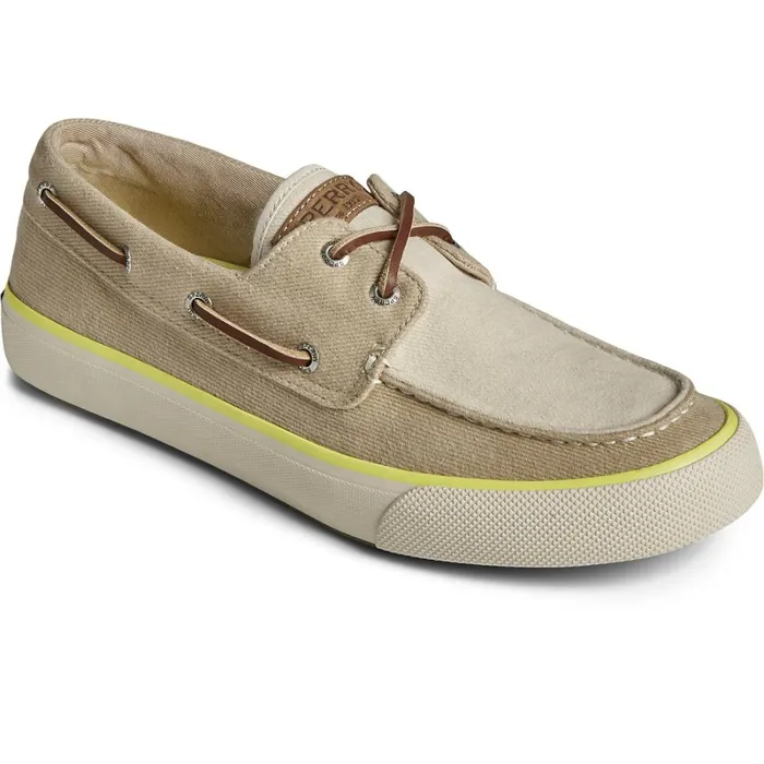 Sneakers Men Sperry Bahama II Twill Sneaker Tan Sneakers Men Sperry Bahama II Twill Sneaker Tan
