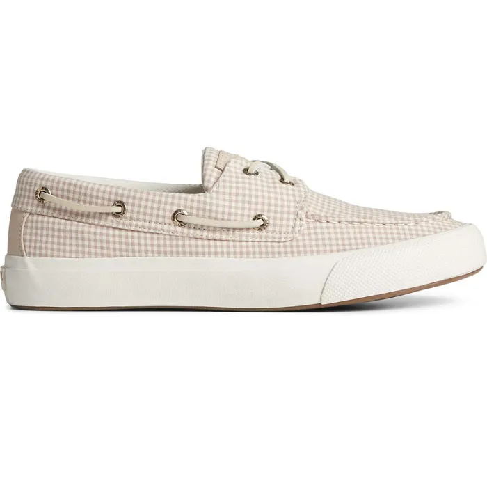 Sneakers Men Sperry SeaCycled Bahama II Gingham Sneaker White