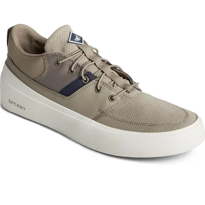 Sneakers Men Sperry SeaCycled Fairlead Sneaker Taupe Sneakers Men Sperry SeaCycled Fairlead Sneaker Taupe