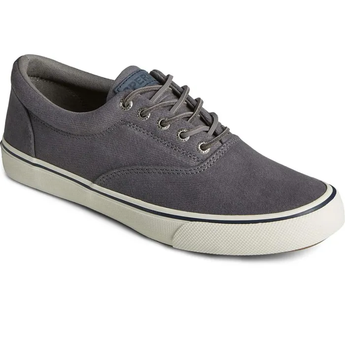 Sneakers Men Sperry SeaCycled Striper II CVO Textile Sneaker Grey Sneakers Men Sperry SeaCycled Striper II CVO Textile Sneaker Grey