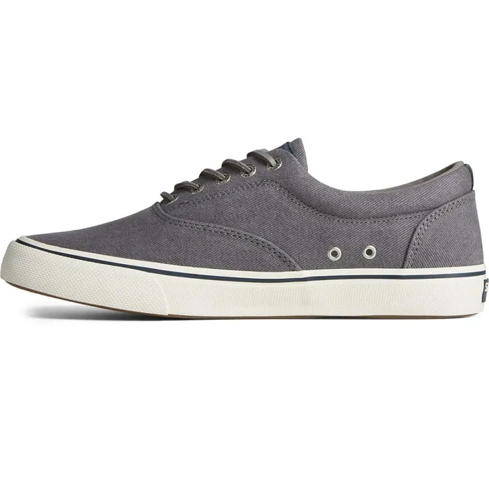 Sneakers Men Sperry SeaCycled Striper II CVO Textile Sneaker Grey Sneakers Men Sperry SeaCycled Striper II CVO Textile Sneaker Grey