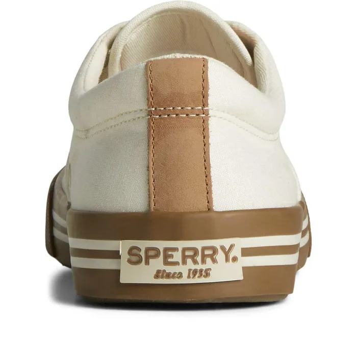 Sneakers Men Sperry Striper II Linen CVO Sneaker White Sneakers Men Sperry Striper II Linen CVO Sneaker White