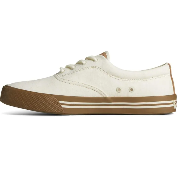 Sneakers Men Sperry Striper II Linen CVO Sneaker White Sneakers Men Sperry Striper II Linen CVO Sneaker White