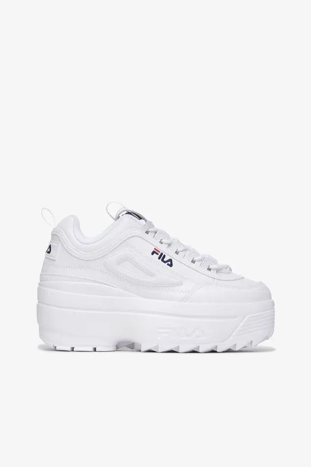 Sneakers Women Fila Disruptor 2 Wedge 125 White Navy Red