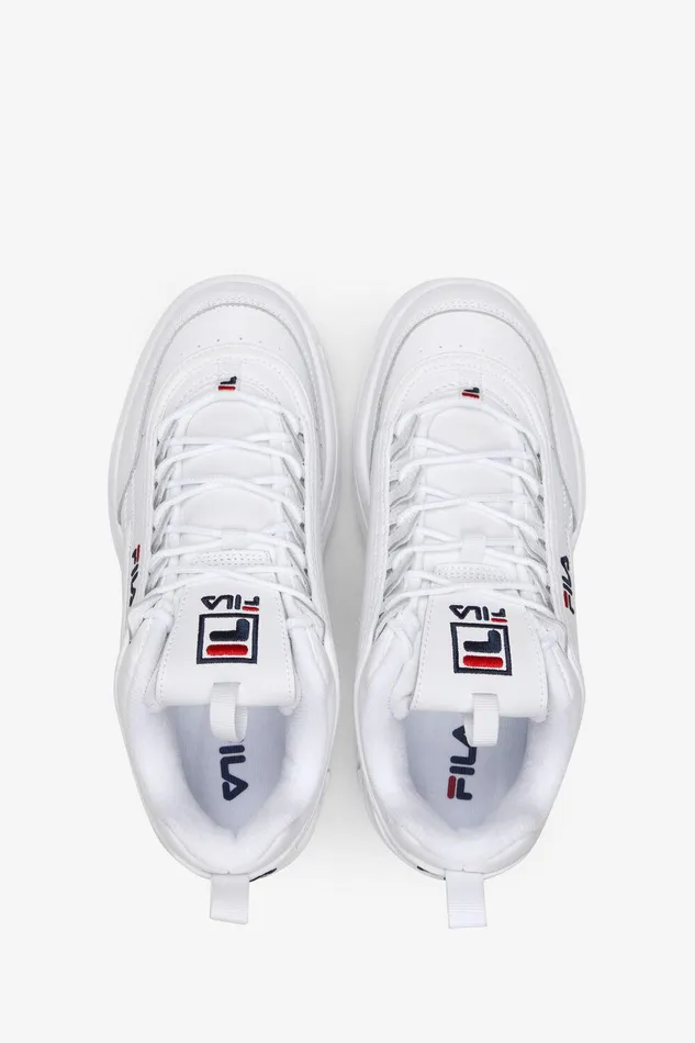 Sneakers Women Fila Disruptor 2 Wedge 125 White Navy Red