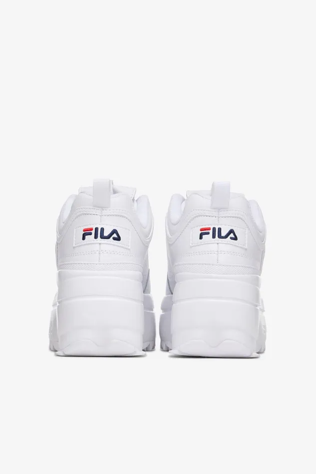 Sneakers Women Fila Disruptor 2 Wedge 125 White Navy Red