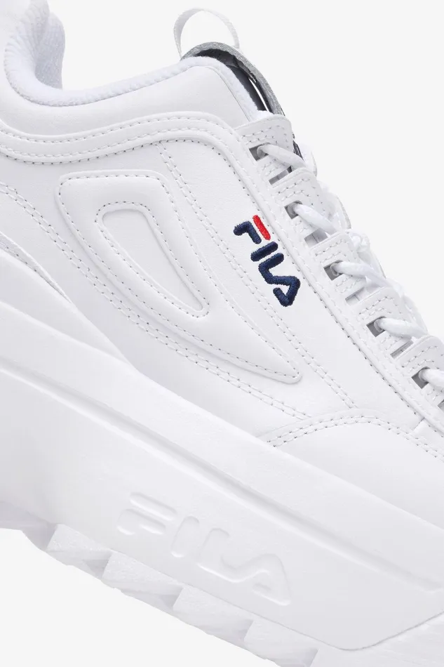 Sneakers Women Fila Disruptor 2 Wedge 125 White Navy Red