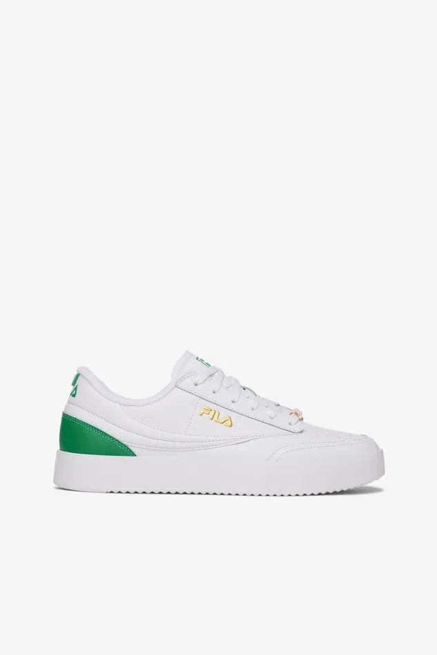 Sneakers Women Fila Tennis 88 VTG Low 146 Whitekelly Greenwhite