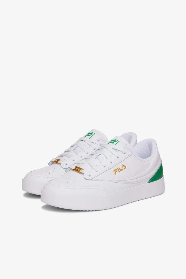 Sneakers Women Fila Tennis 88 VTG Low 146 Whitekelly Greenwhite