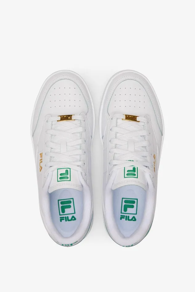 Sneakers Women Fila Tennis 88 VTG Low 146 Whitekelly Greenwhite