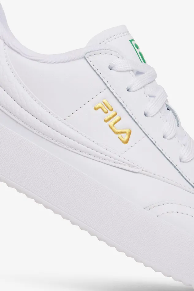 Sneakers Women Fila Tennis 88 VTG Low 146 Whitekelly Greenwhite