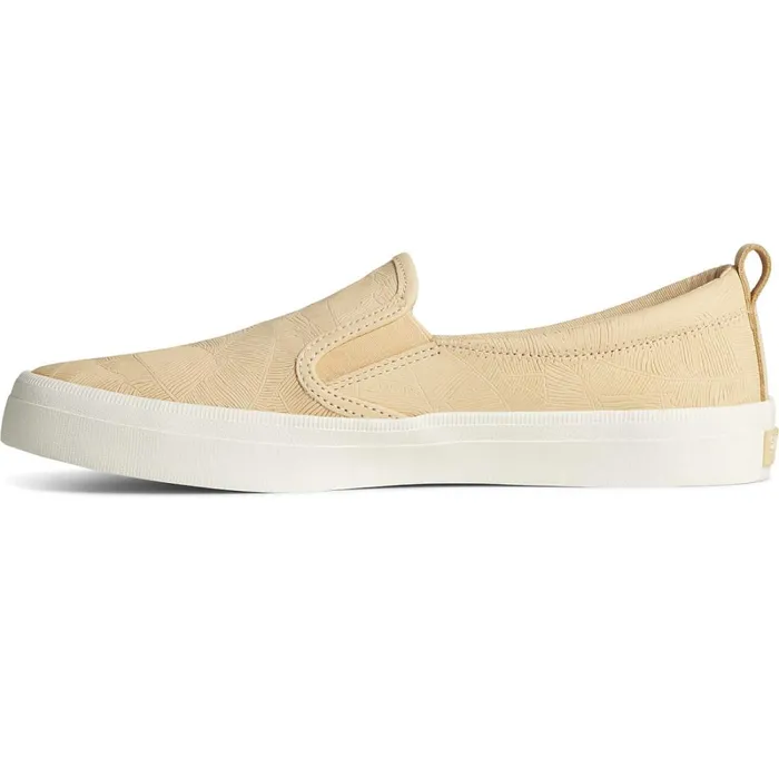 Sneakers Women Sperry Crest Leather Palm Embossed Slip On Sneaker Chamomile Sneakers Women Sperry Crest Leather Palm Embossed Slip On Sneaker Chamomile