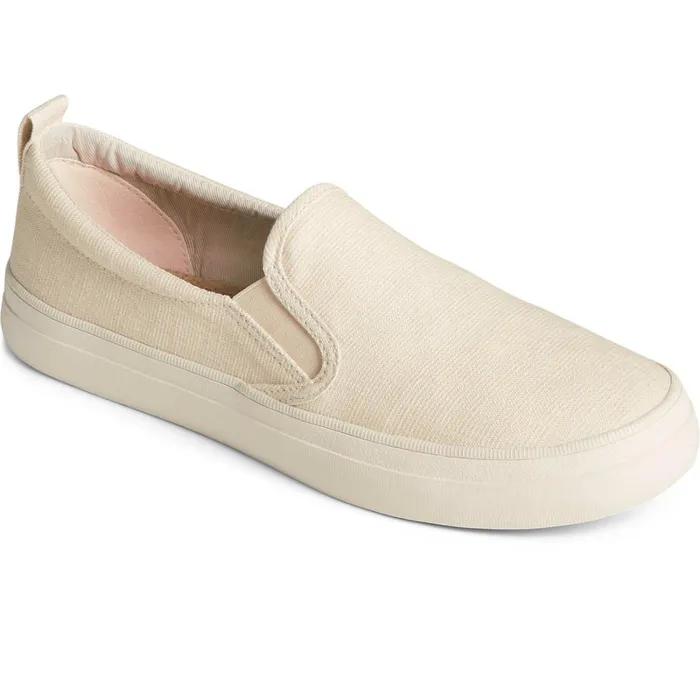 Sneakers Women Sperry Crest Twin Gore Shimmer Slip On Sneaker Off White Sneakers Women Sperry Crest Twin Gore Shimmer Slip On Sneaker Off White
