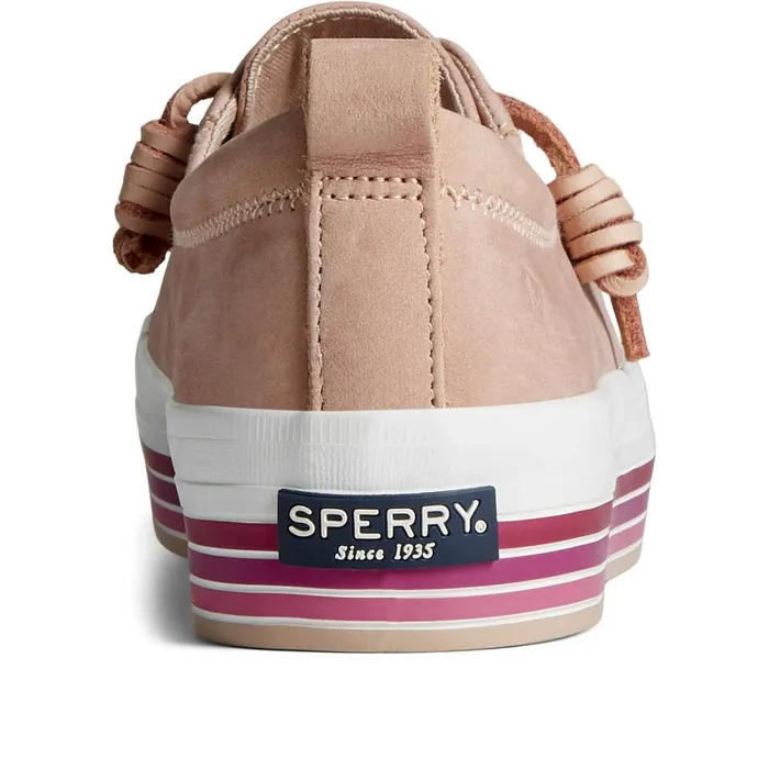 Sneakers Women Sperry Crest Vibe Platform Stripe Sneaker Pink Sneakers Women Sperry Crest Vibe Platform Stripe Sneaker Pink
