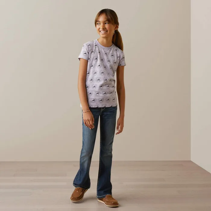 So Love TShirt Half Drop Heather Grey Kids Ariat English Riding Clothing So Love TShirt Half Drop Heather Grey Kids Ariat English Riding Clothing