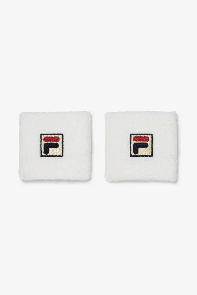 Socks Bags And Accessories Women Fila Solid Wristband 100 White
