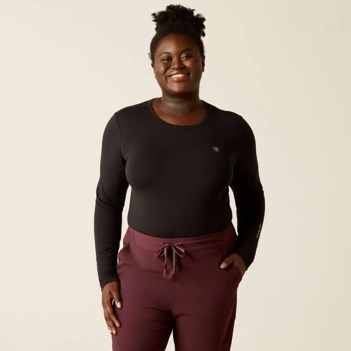 Soft Touch Underscrub Baselayer Black Women Ariat Scrubs Soft Touch Underscrub Baselayer Black Women Ariat Scrubs