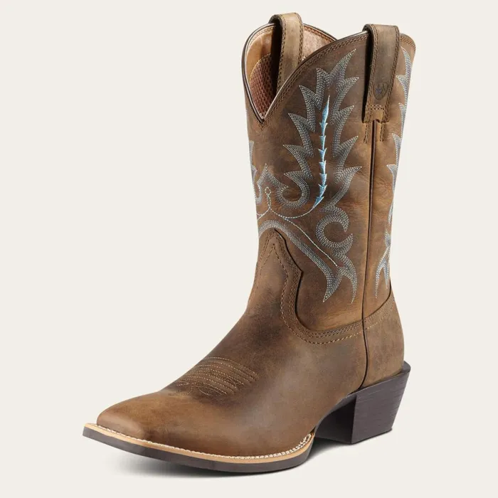 Sport Outfitter Western Boot Distressed Brown Men Ariat Western Boots