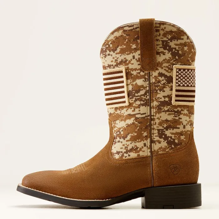 Sport Patriot Boot Ariat Antique Mocha Suede Men Ariat Western Boots Sport Patriot Boot Ariat Antique Mocha Suede Men Ariat Western Boots