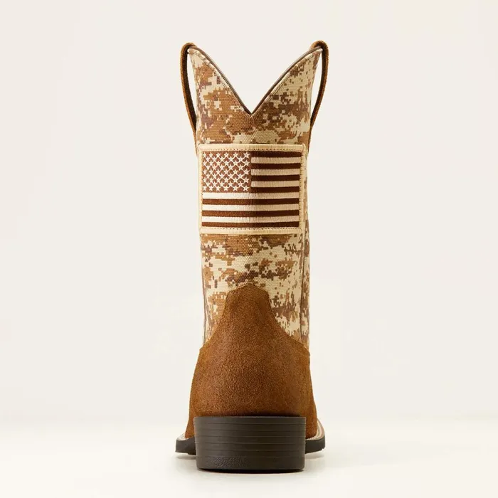 Sport Patriot Boot Ariat Antique Mocha Suede Men Ariat Western Boots Sport Patriot Boot Ariat Antique Mocha Suede Men Ariat Western Boots