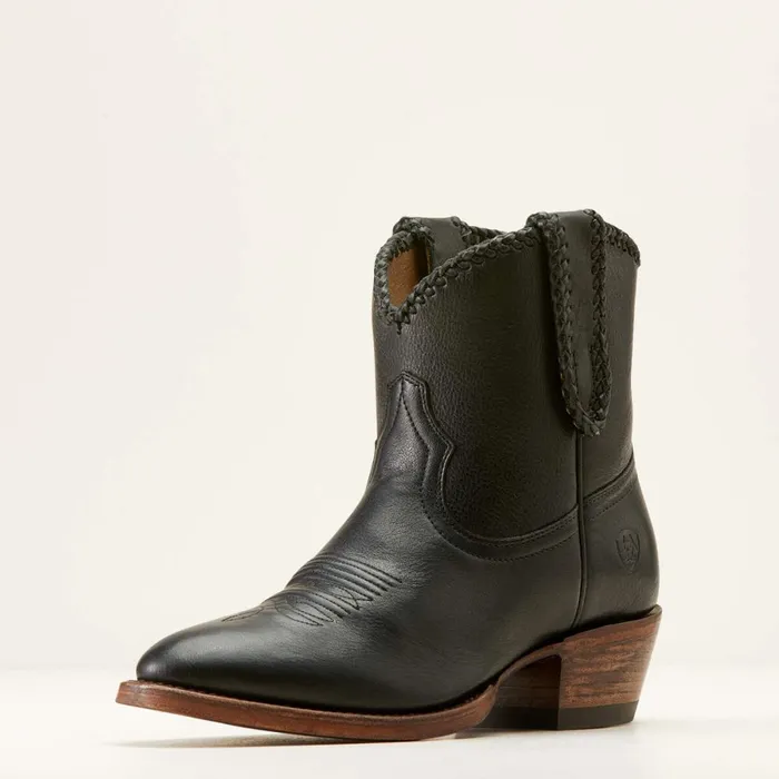 Sterling Cora Western Boot Luxe Black Women Ariat Western Boots