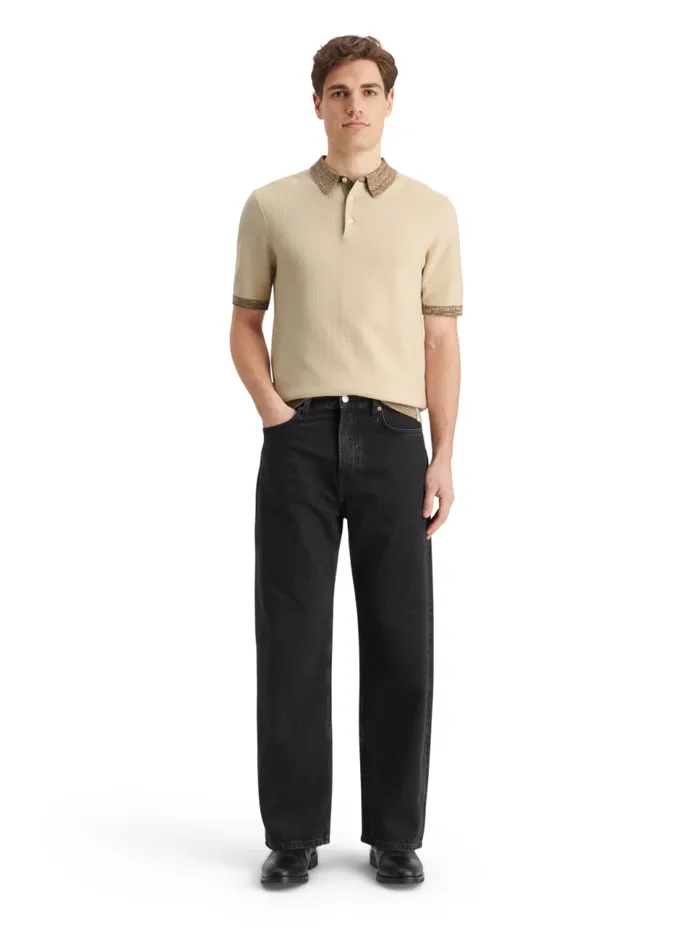 Structure Knitted Polo Multi Stripe Men Scotch and Soda TShirts and Polo Shirts Structure Knitted Polo Multi Stripe Men Scotch and Soda TShirts and Polo Shirts