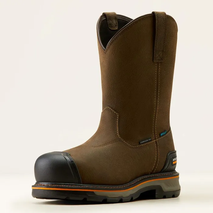 Stump Jumper PullOn BOA Waterproof Composite Toe Work Boot Iron Coffee Men Ariat Work Boots Stump Jumper PullOn BOA Waterproof Composite Toe Work Boot Iron Coffee Men Ariat Work Boots
