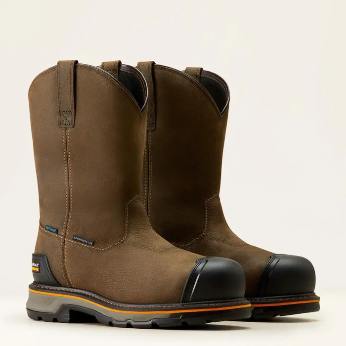 Stump Jumper PullOn BOA Waterproof Composite Toe Work Boot Iron Coffee Men Ariat Work Boots Stump Jumper PullOn BOA Waterproof Composite Toe Work Boot Iron Coffee Men Ariat Work Boots