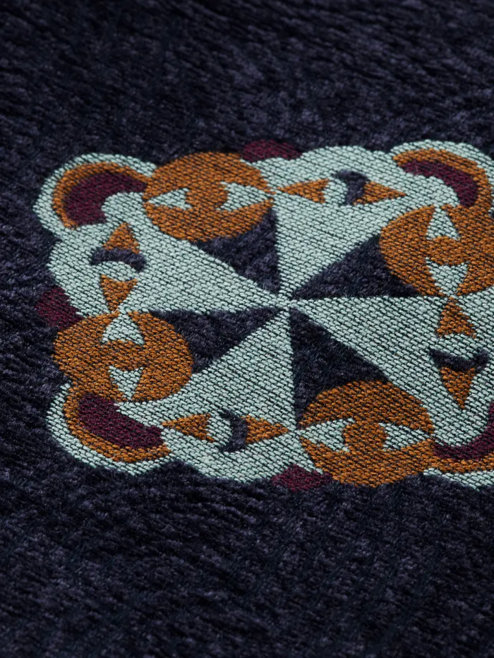 SWIRL POETRY JACQUARD TRUCKER Night Men Scotch and Soda Jackets and Coats