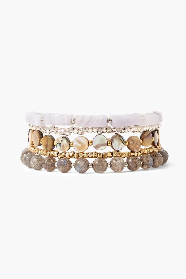 Taos Wrap Bracelet Blue Mix Women Chan Luu Bracelets