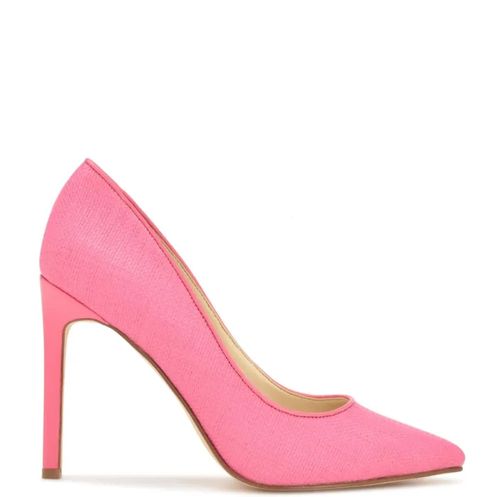 Tatiana Pointy Toe Pumps Pink Women Nine West Pumps