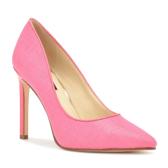 Tatiana Pointy Toe Pumps Pink Women Nine West Pumps Tatiana Pointy Toe Pumps Pink Women Nine West Pumps