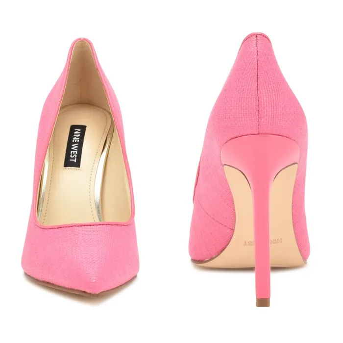 Tatiana Pointy Toe Pumps Pink Women Nine West Pumps Tatiana Pointy Toe Pumps Pink Women Nine West Pumps