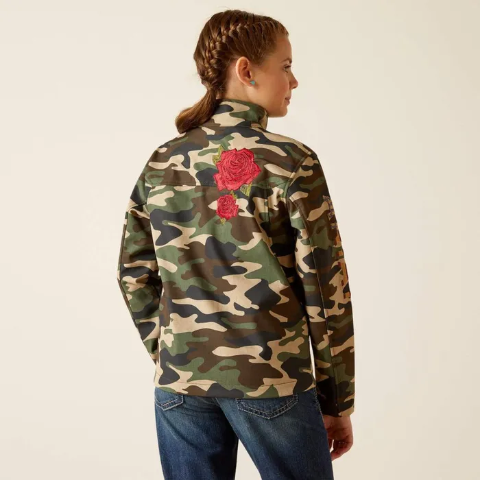 Team Softshell Rodeo Quincy Jacket Wild West Usa Kids Ariat Jackets and Vests Team Softshell Rodeo Quincy Jacket Wild West Usa Kids Ariat Jackets and Vests