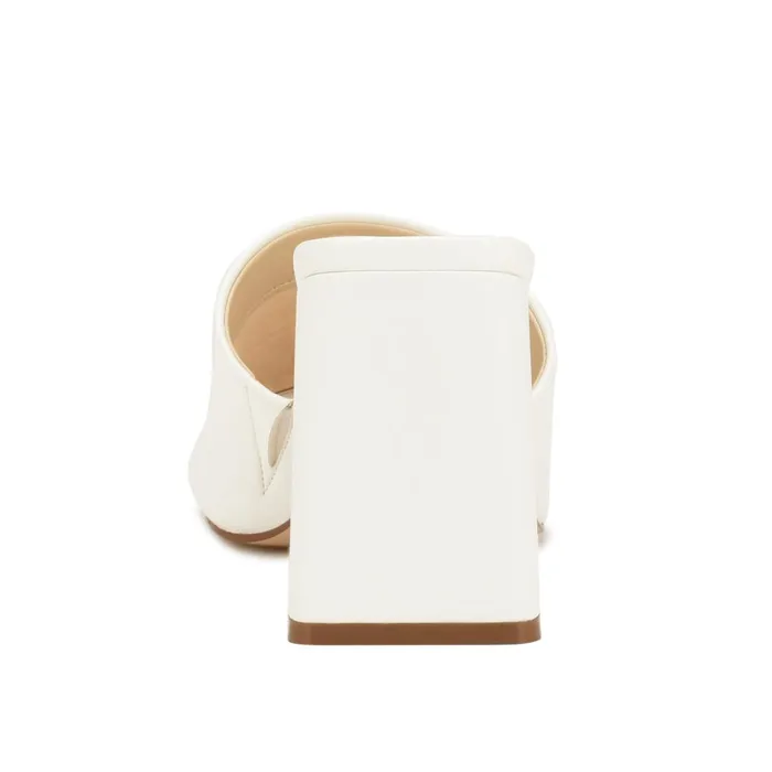 Teice Heeled Slide Sandals White Women Nine West Sandals Teice Heeled Slide Sandals White Women Nine West Sandals