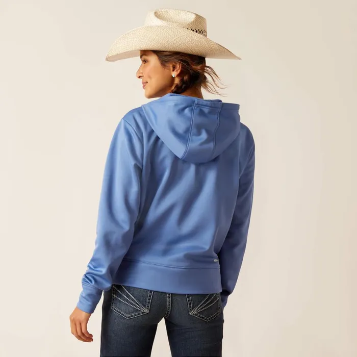 Tek Hoodie 12 Zip Hoodie Dutch Blue Women Ariat Sweatshirts and Hoodies Tek Hoodie 12 Zip Hoodie Dutch Blue Women Ariat Sweatshirts and Hoodies