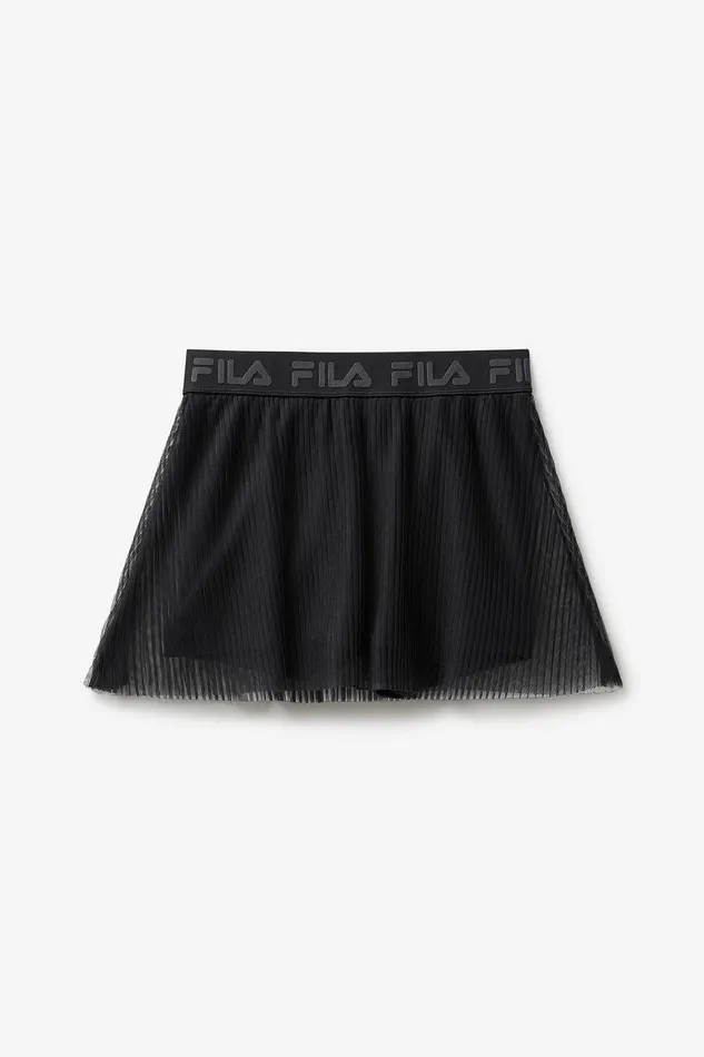 Tennis Women Fila Illusion Skort 001 Black
