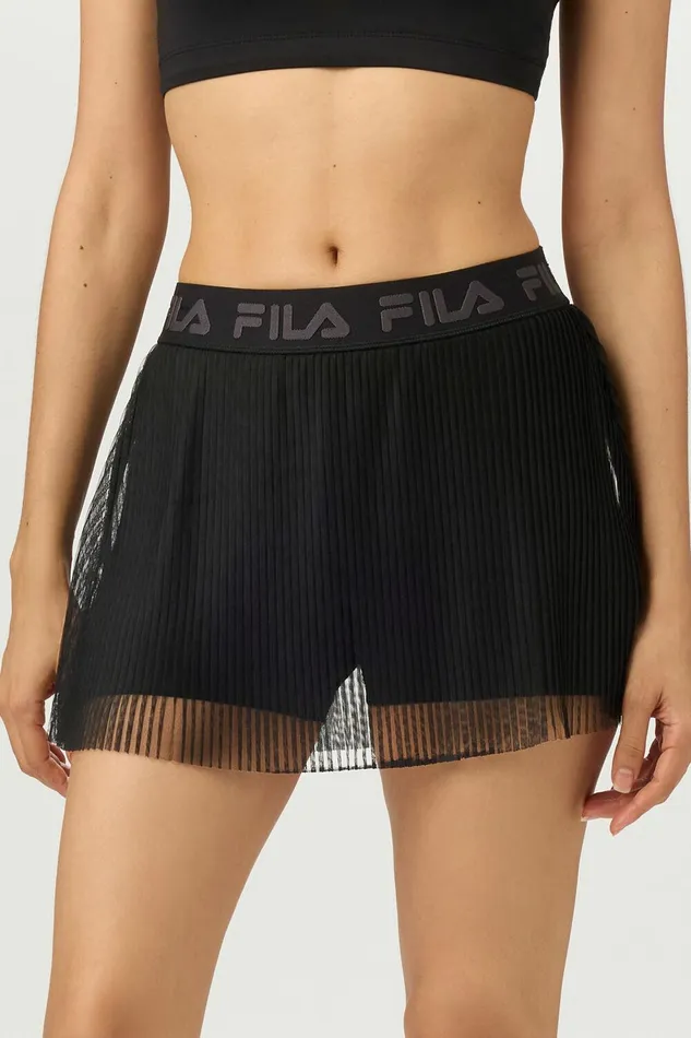 Tennis Women Fila Illusion Skort 001 Black Tennis Women Fila Illusion Skort 001 Black
